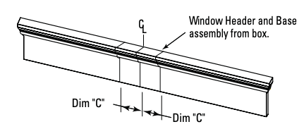 diagram of window header with arrow indicators