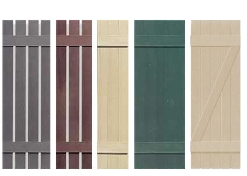 Exterior Window Shutters