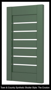 Croxton Town & Country Synthetic Shutter
