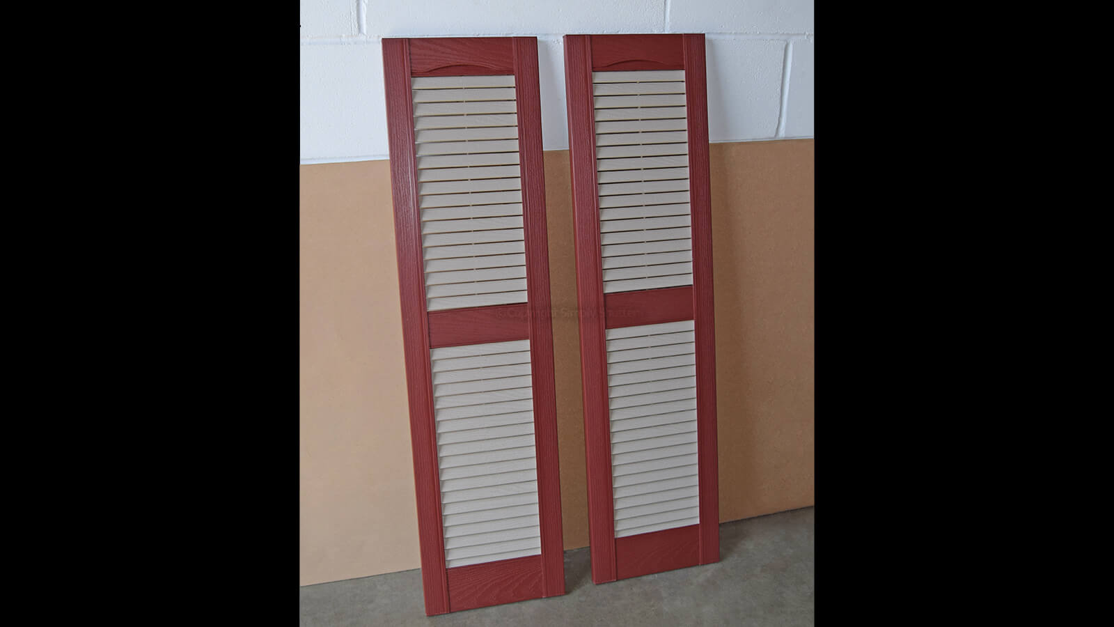 Custom Traditional Louvre Decorative Exterior Window Shutters Simply Shutters