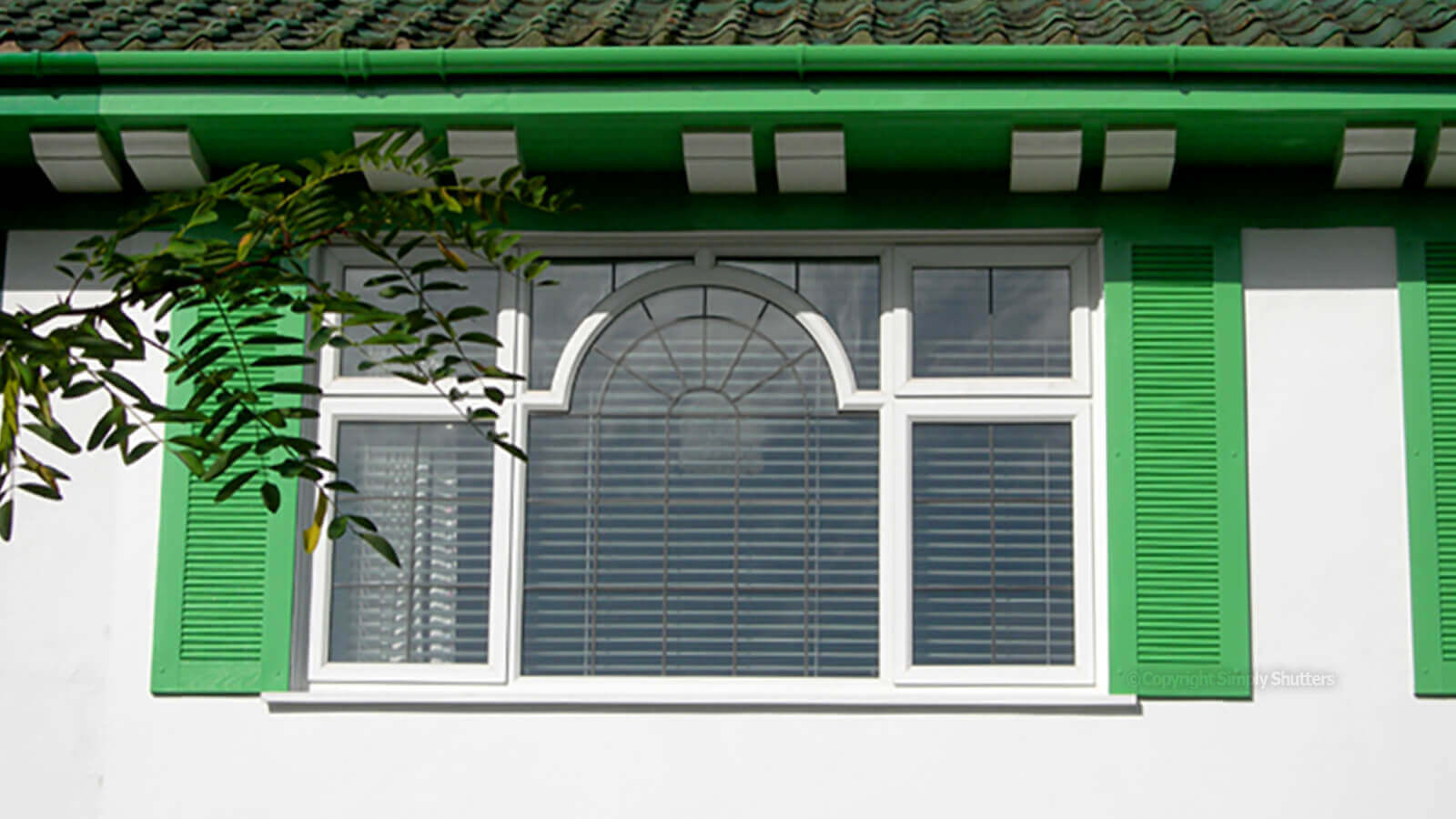 Custom Traditional Louvre Decorative Exterior Window Shutters Simply Shutters