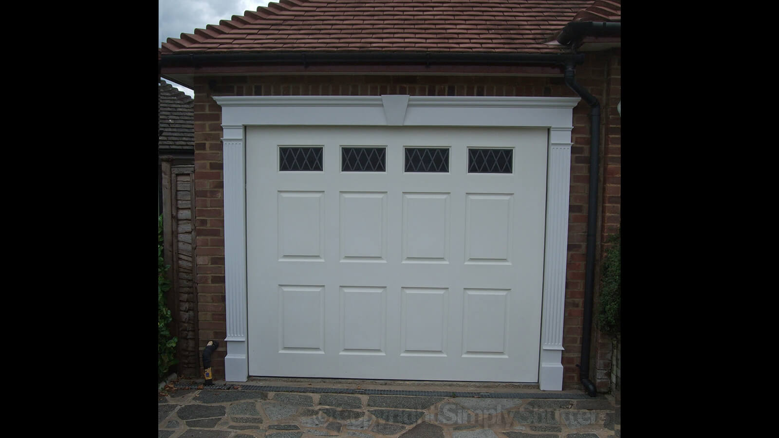 UPVC Door Surround Pilasters Simply Shutters