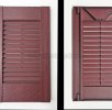 Traditional Louvre Shutters - Front and Back