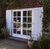 Extra Wide Traditional Louvre Shutters | Straight Top - All Louvre