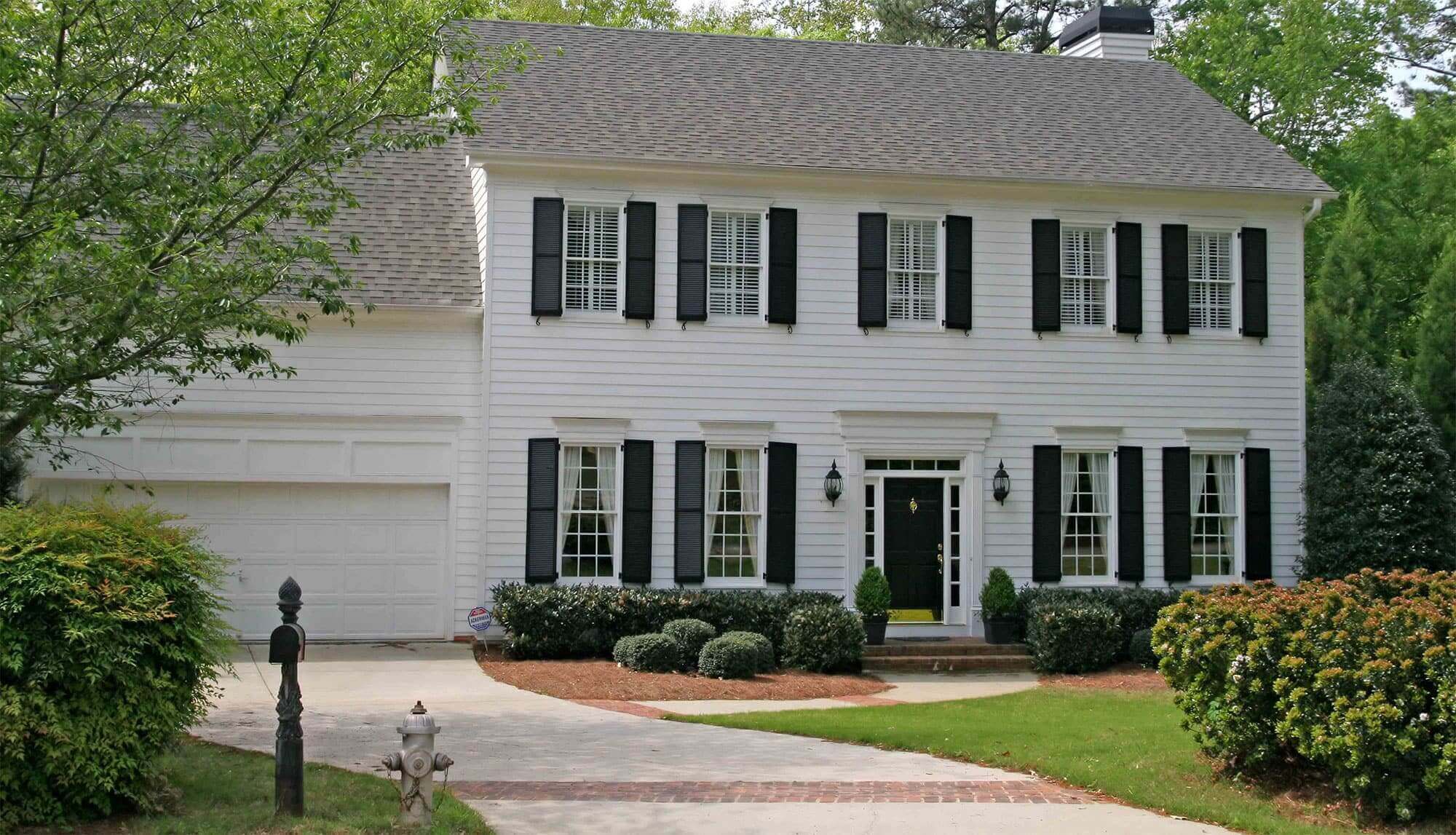 Plastic Decorative Exterior Window Shutters