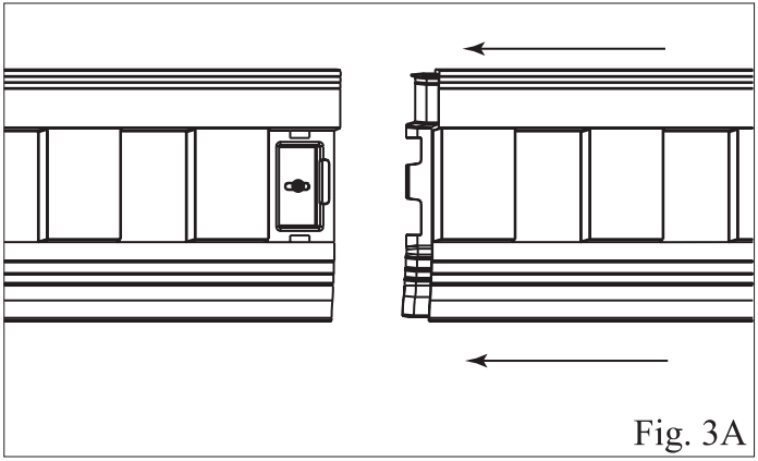 diagram of 2 adjoining pieces of dentil trim