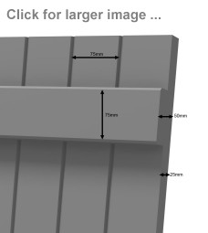 Hadleigh Shutter Dimensions