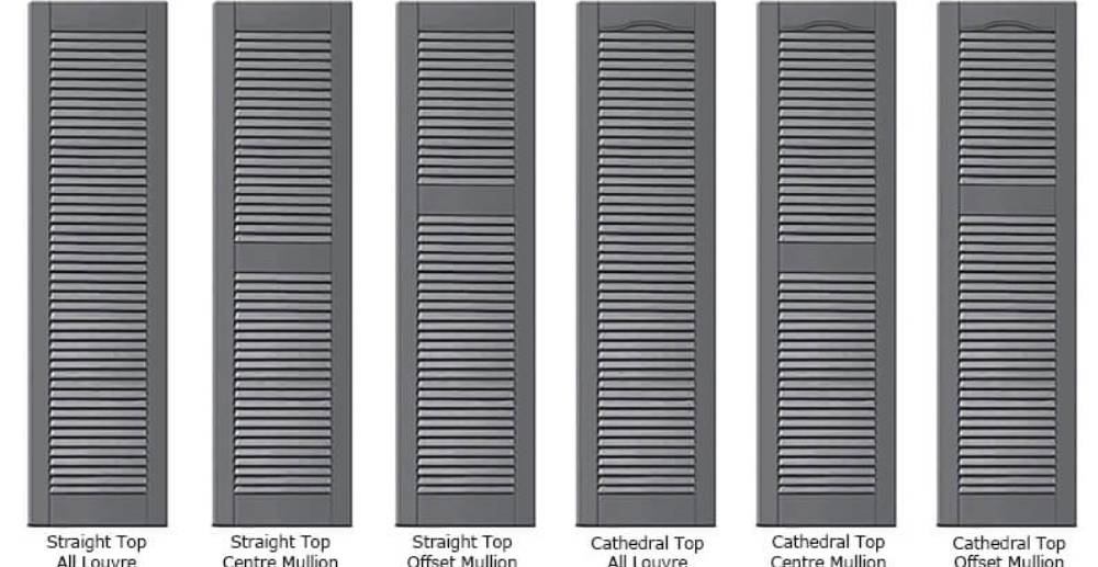 Traditional Louvre Window Shutters 4