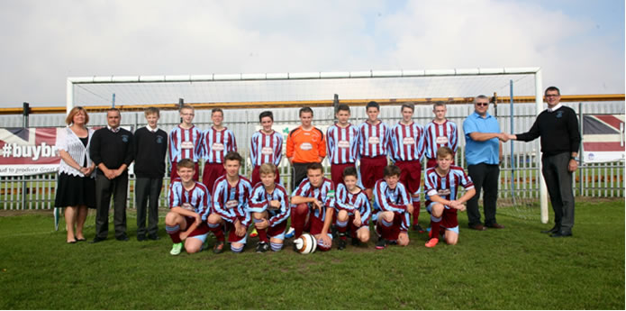 Thetford Town Under 15’s 2013-2014 Season Team Photo