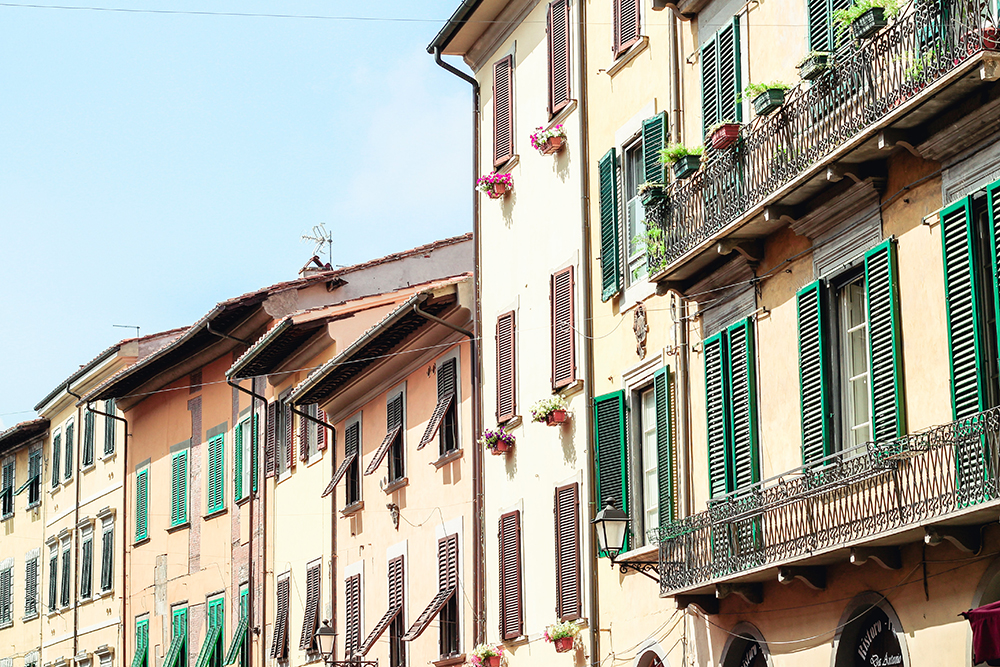 street view numerous shutters on windows